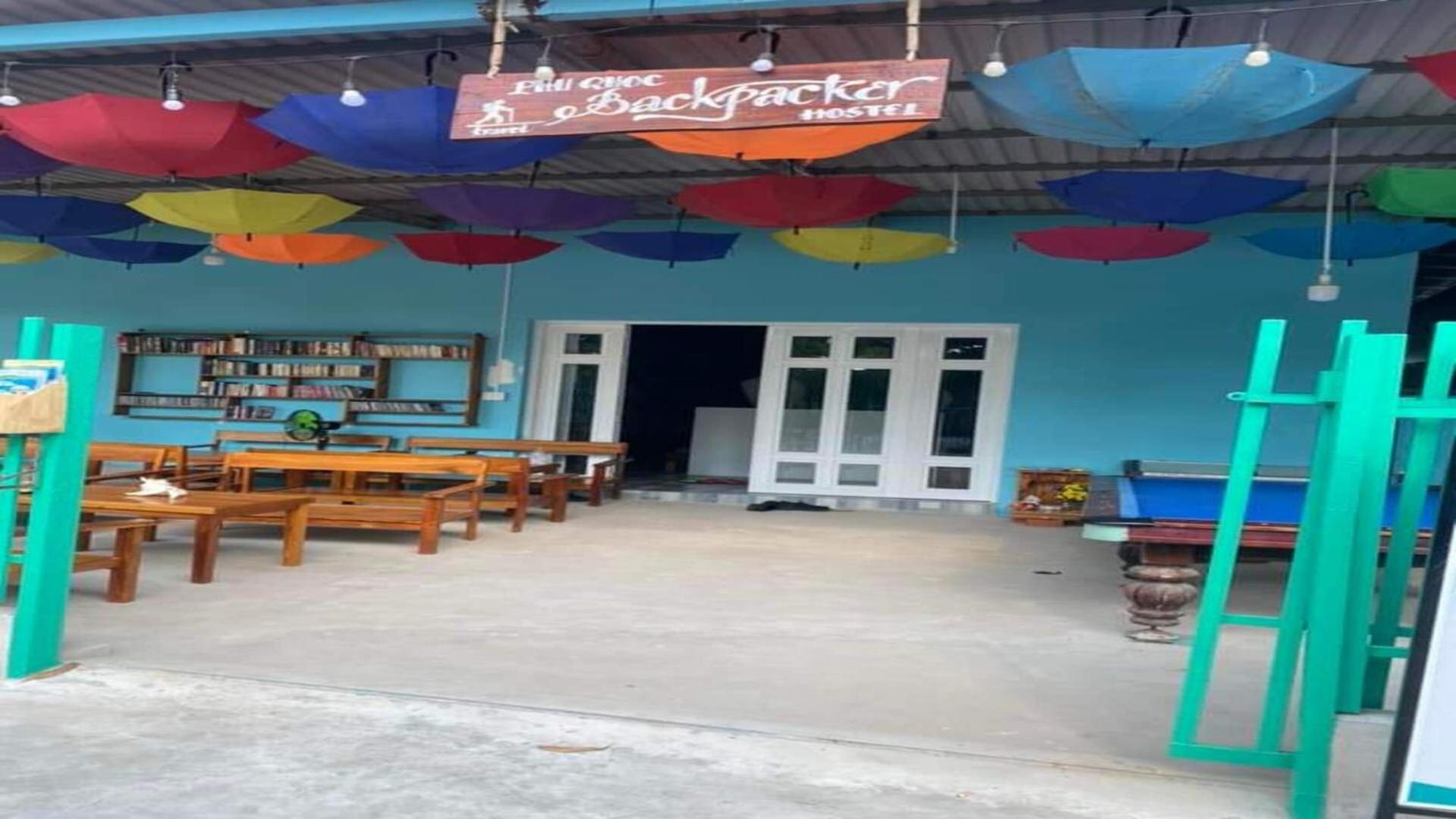 הוסטל Phu Quoc Backpacker מראה חיצוני תמונה
